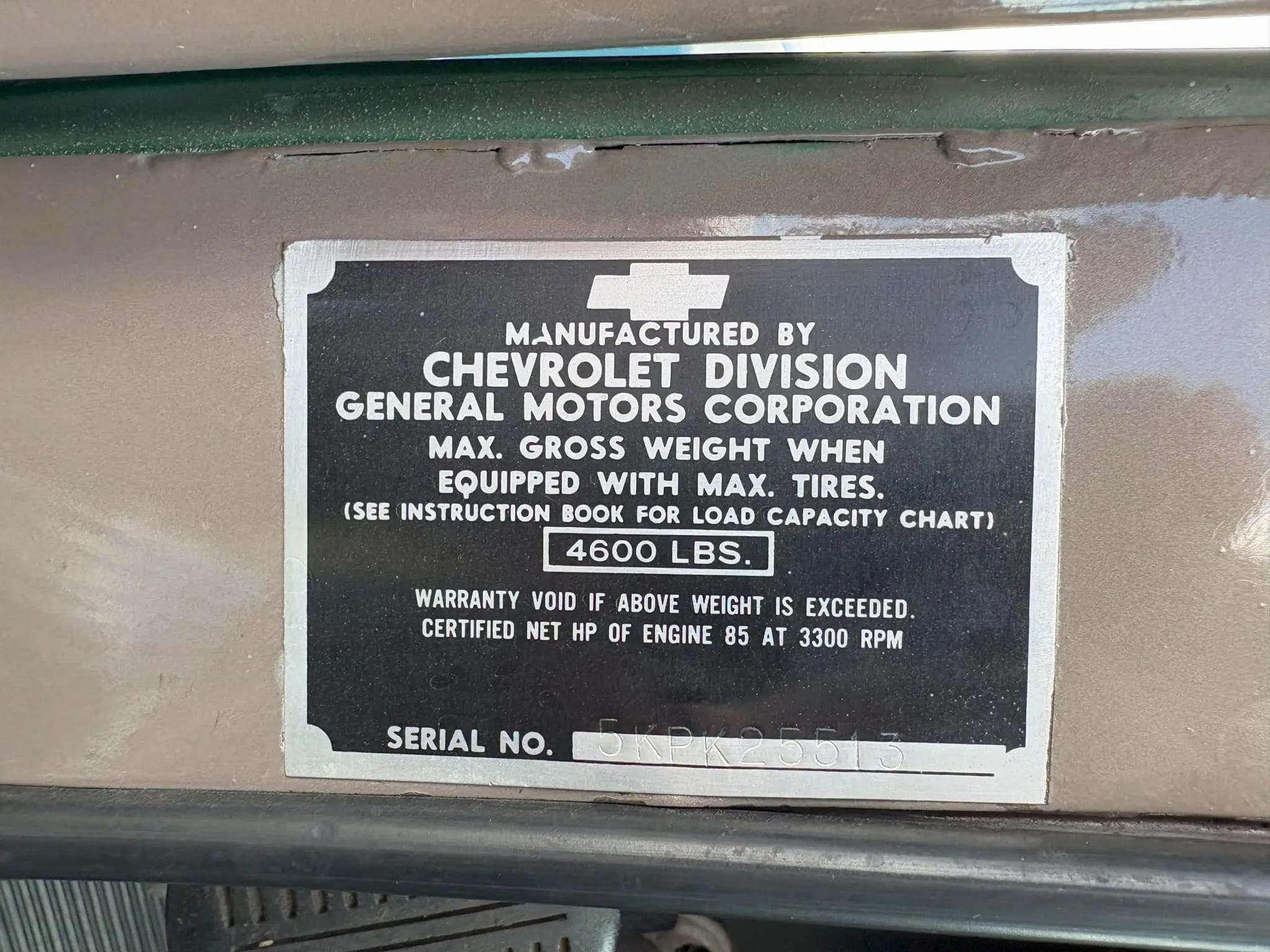 1952 Chevrolet 3100 Pickup 4-Speed, view
