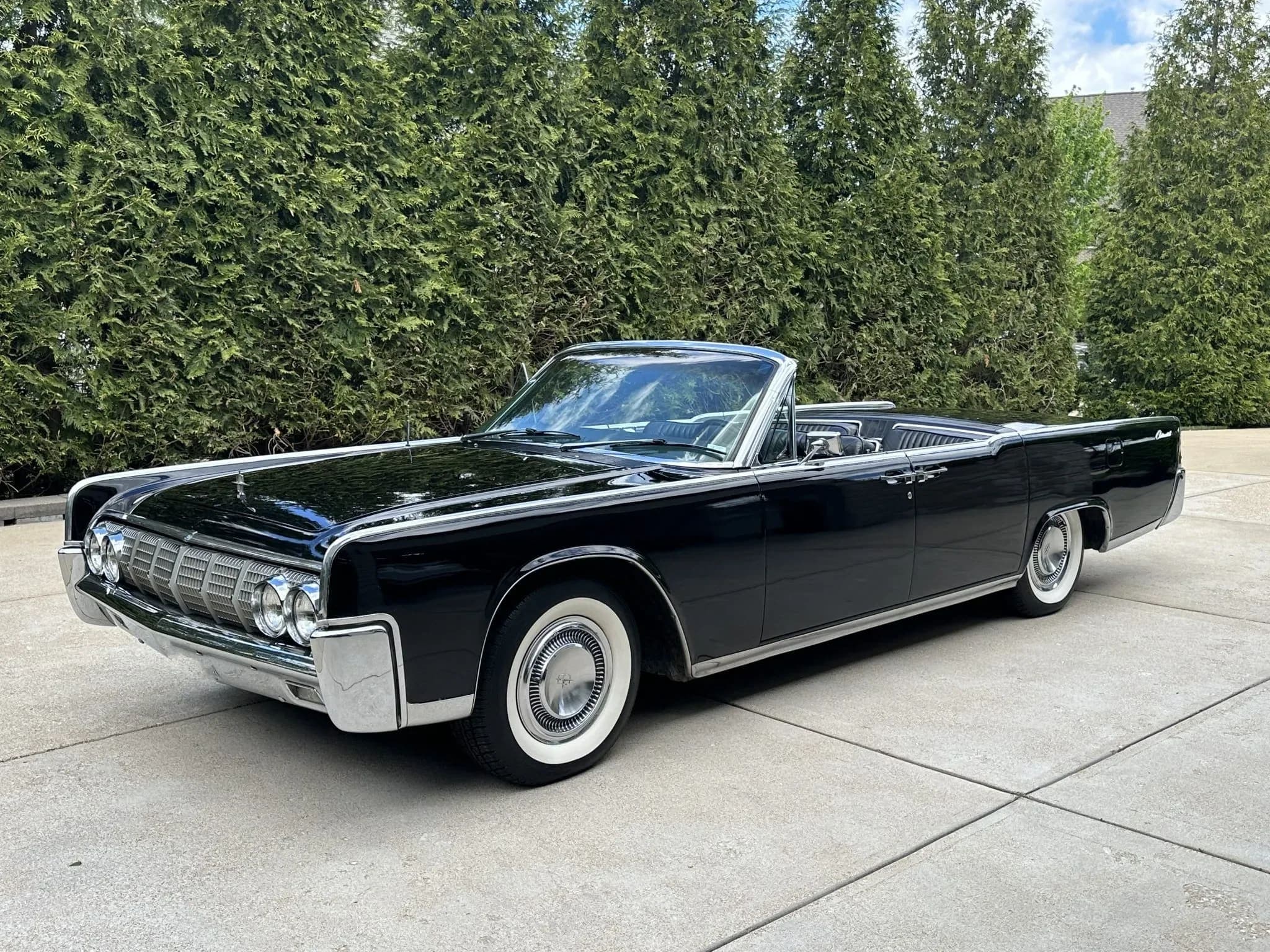 1964 Lincoln Continental Convertible, view