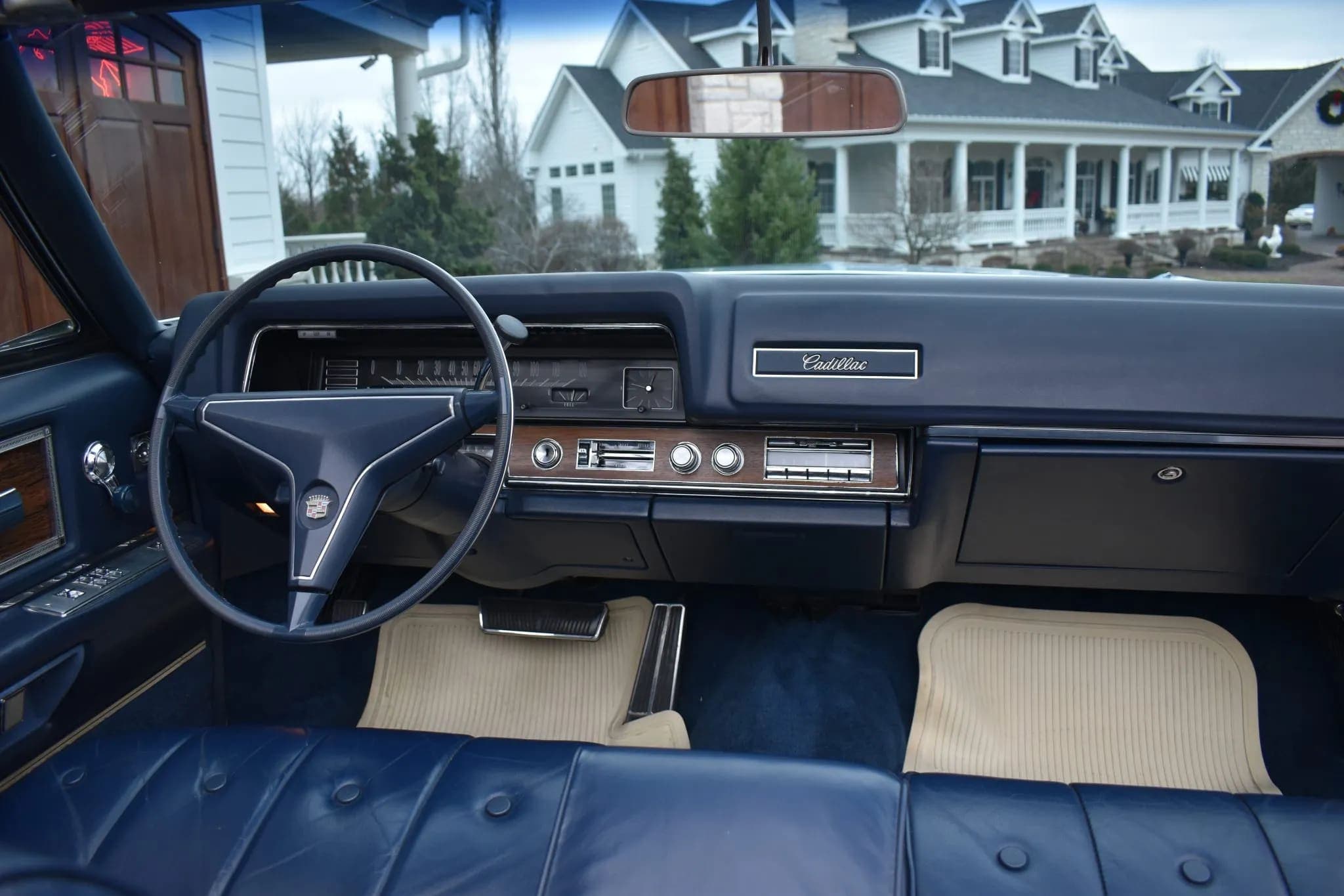 1968 Cadillac DeVille Convertible, view