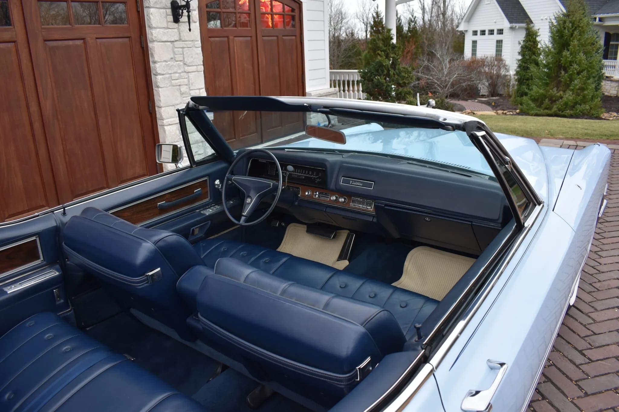 1968 Cadillac DeVille Convertible, view