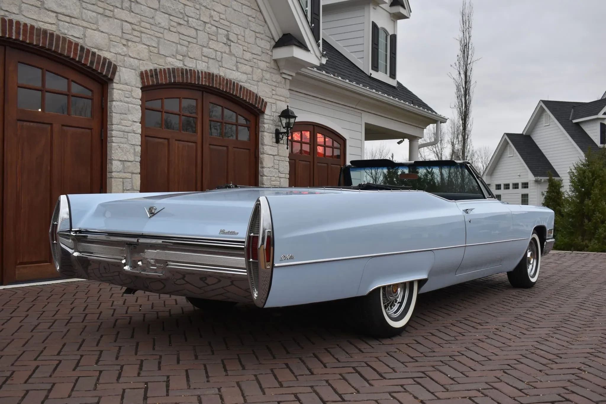 1968 Cadillac DeVille Convertible, view