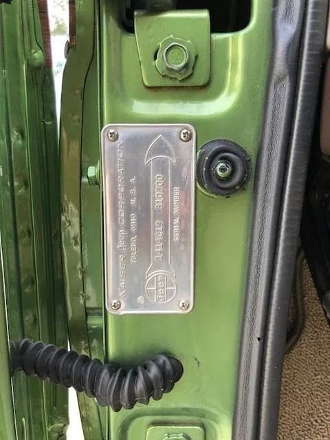 1970 Jeep Wagoneer 4×4, view