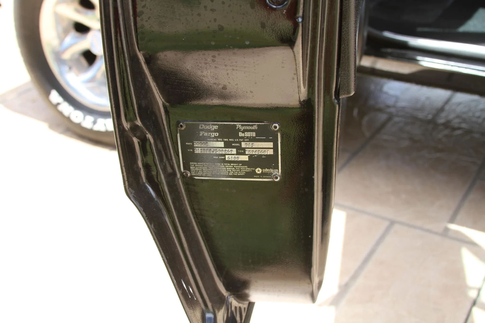 1978 Dodge D150 Warlock, view